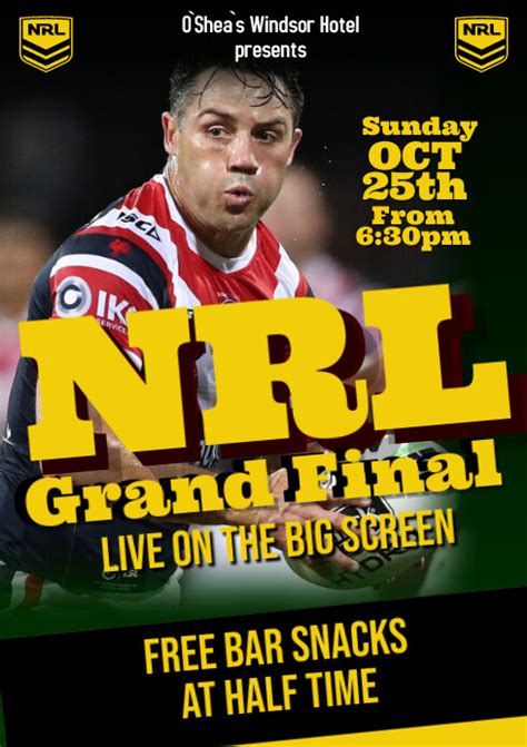 nrl brochure templates|Customizable Design Templates for nrl.